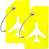 2pcs Name ID Card Silicone Travel Luggage Tag Suitcase Travel Accessories Quickly Discover Luggage Tag Name Baggage Information